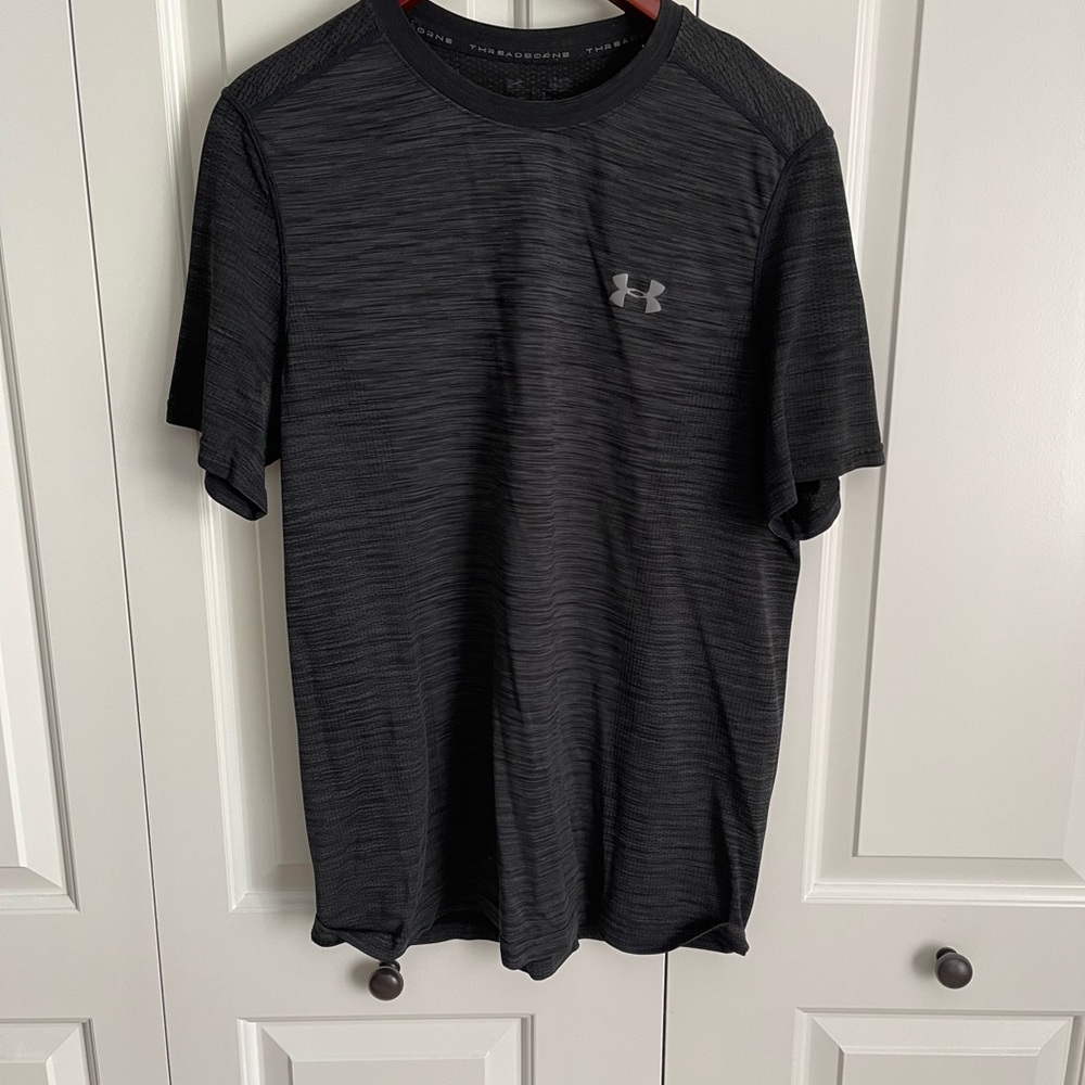 Mens L Under Armour Threadborne short sleeve t-shirt